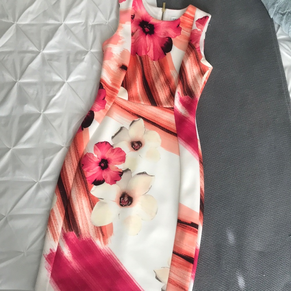 NWOT! Calvin Klein Fitted Dress
